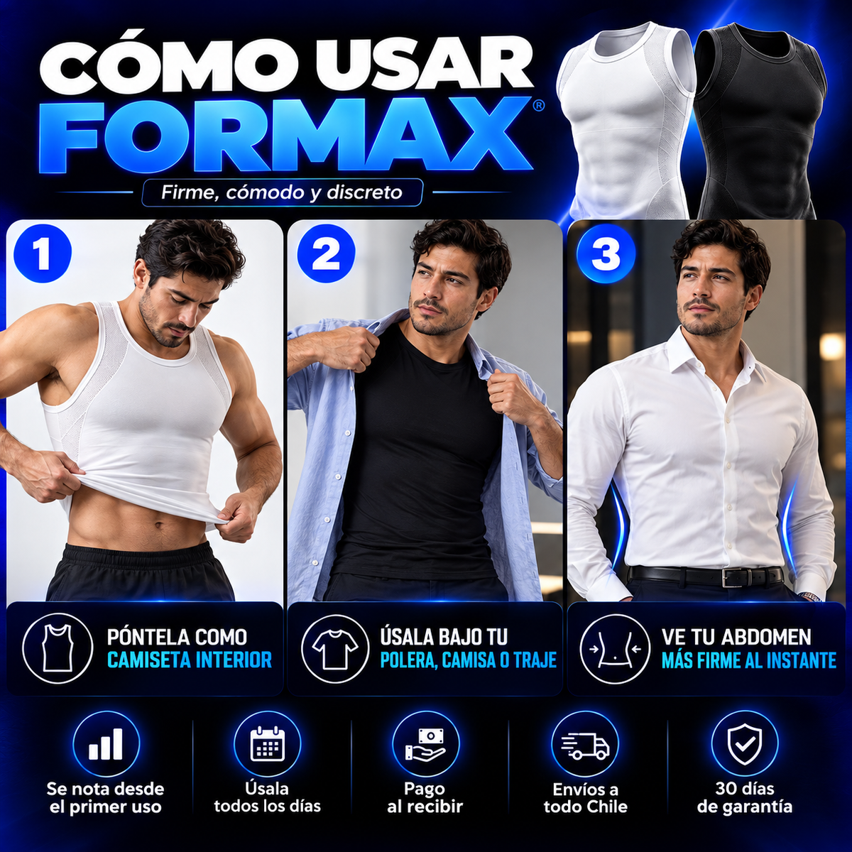 Formax® | Camiseta Moldeadora de Compresión