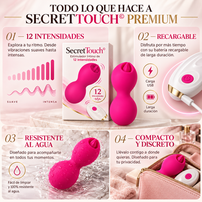 SecretTouch© | Estimulador Íntimo de 12 Intensidades